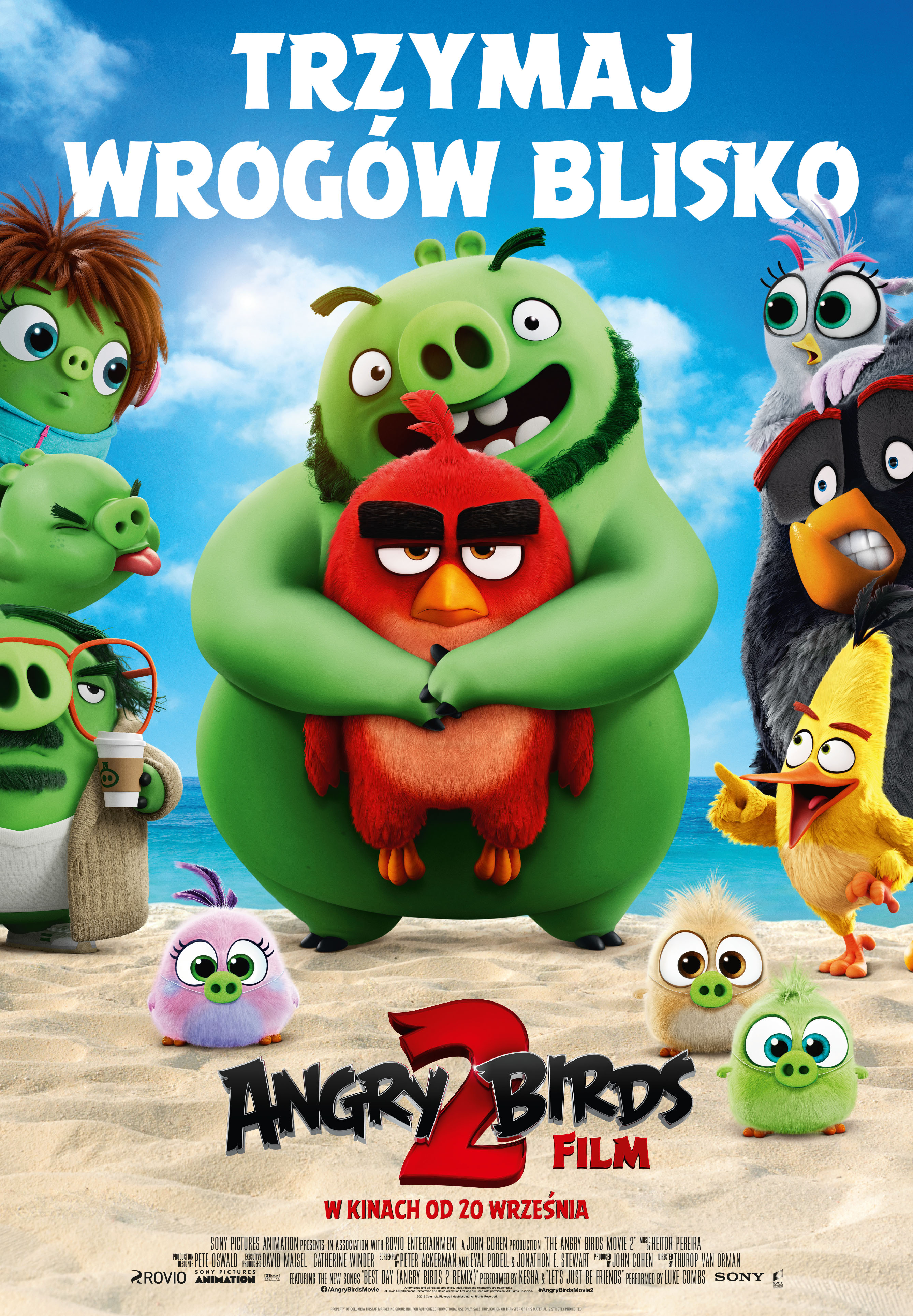 Plakat filmu Angry Birds 2